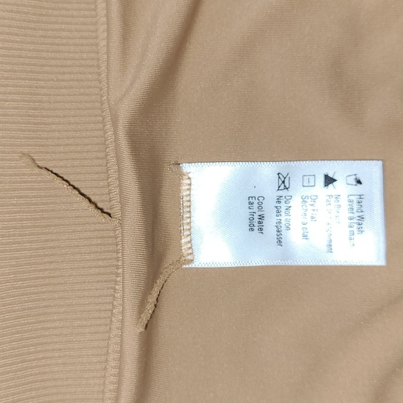 Lspace Ribbed Bandeau Bikini Top - Nude - Picture 6 of 13